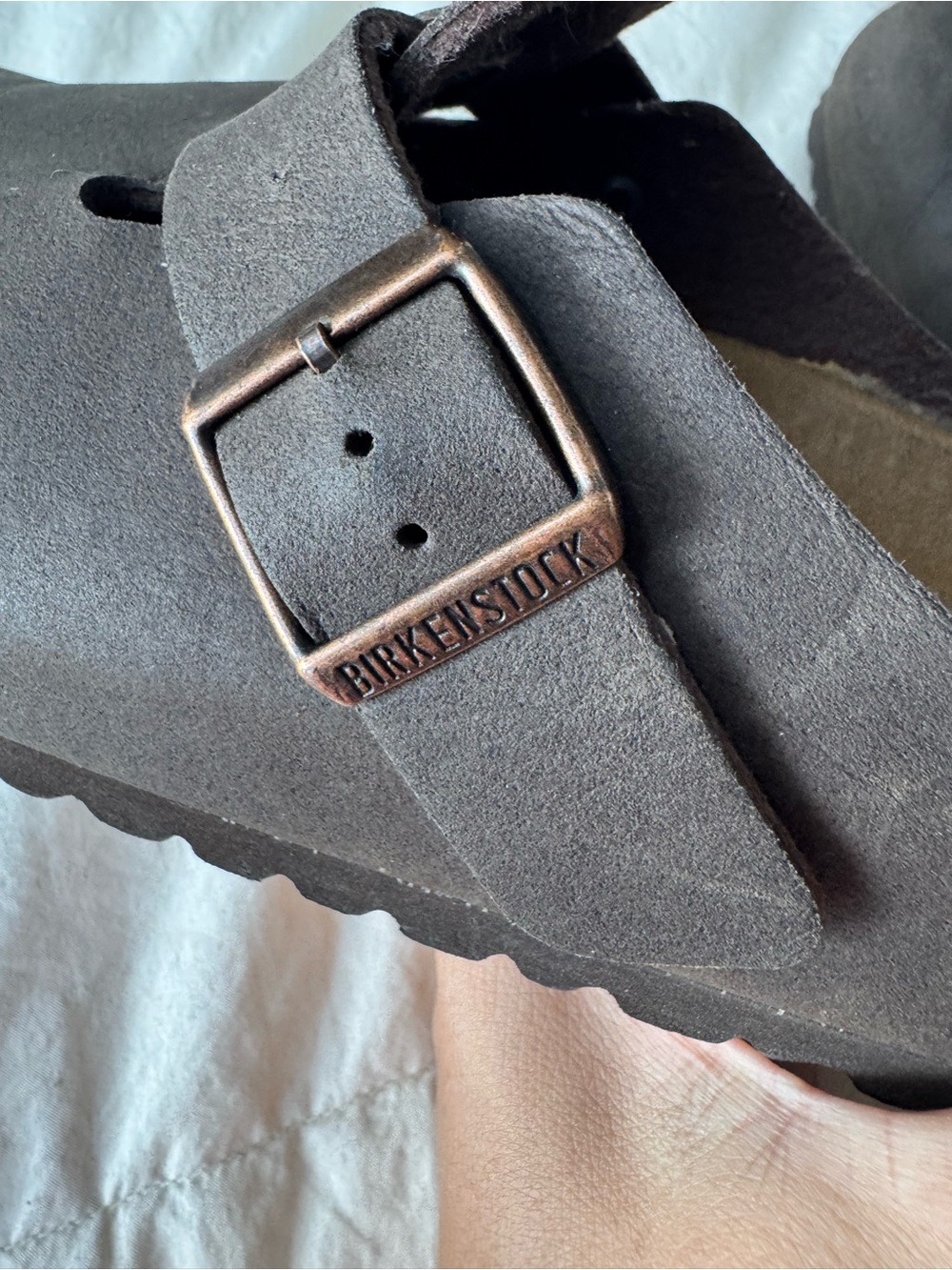 Birkenstock Boston Habana Oiled Leather Clogs Women’s US 11-11.5 EU 43 Brown - Picture 4 of 8